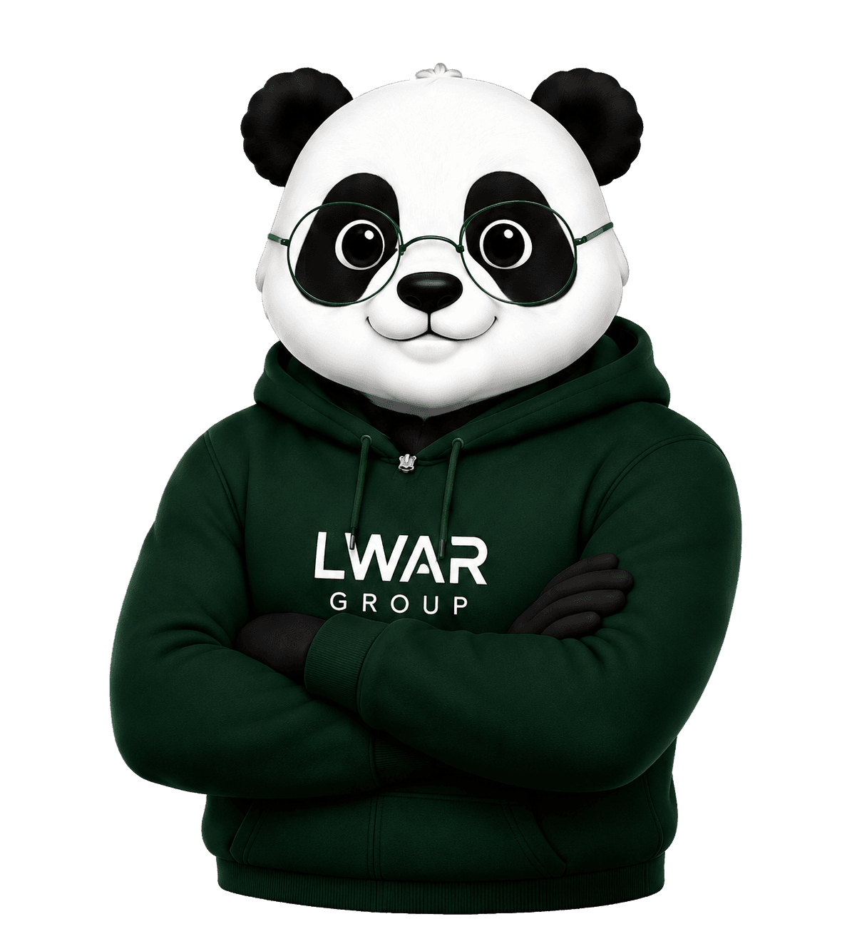 LWAR Companies panda representing technology, education, intelligence, research, and growth