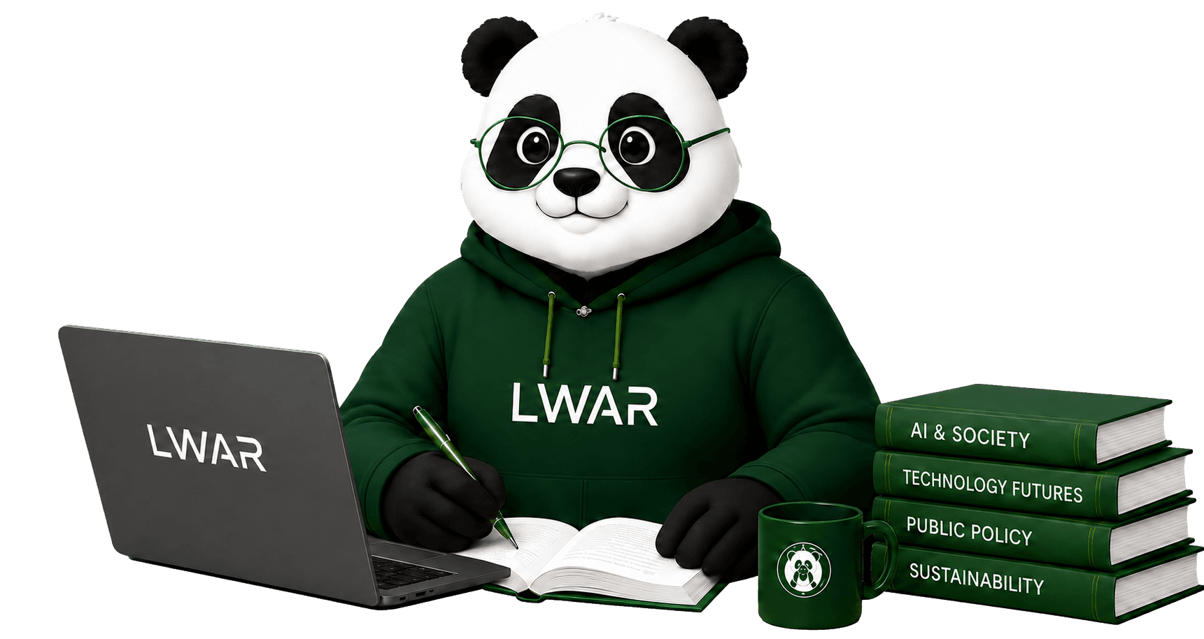 LWAR Companies panda presenting intelligent services and solutions